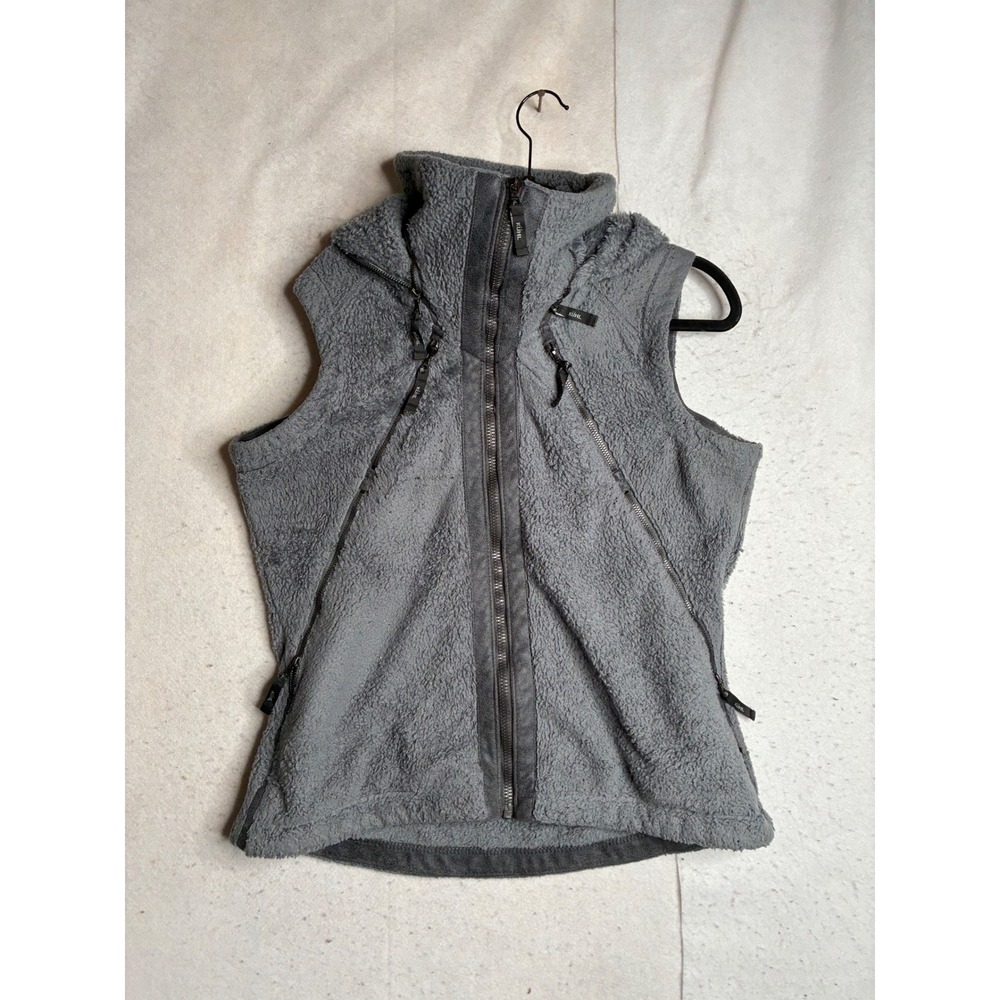 Kuhl Gray Sherpa Fleece Vest